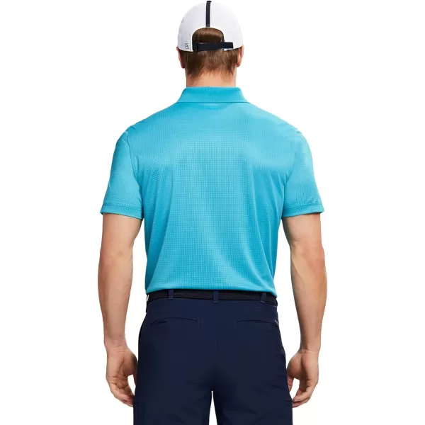 IZOD Men's Big &amp; Tall Performance Golf Grid Polo