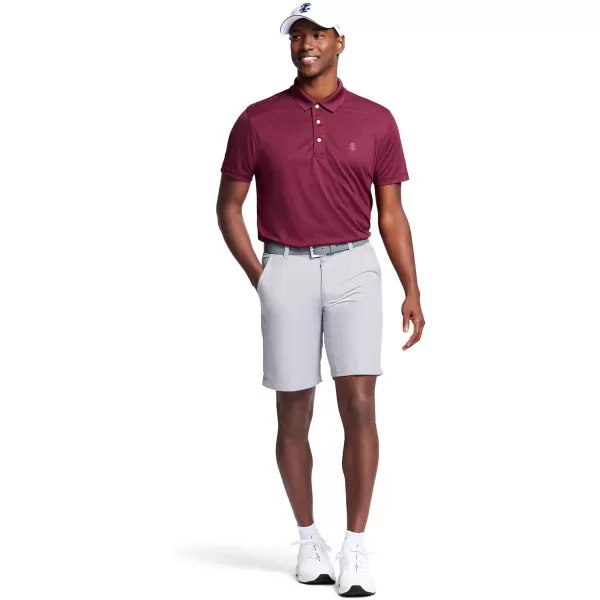 IZOD Men's Big &amp; Tall Performance Golf Grid Polo
