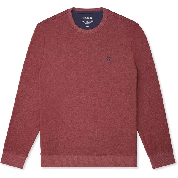IZOD Men's Big and Tall Advantage Performance Crewneck Fleece Pullover Sweatshirt