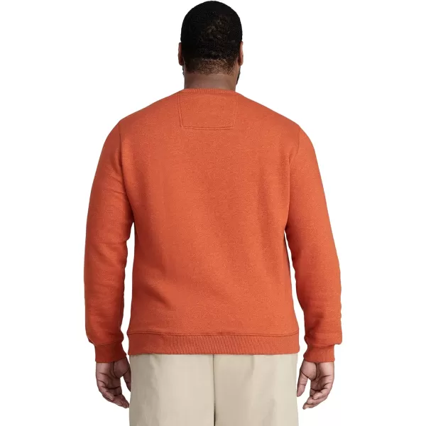 IZOD Men's Big and Tall Advantage Performance Crewneck Fleece Pullover Sweatshirt