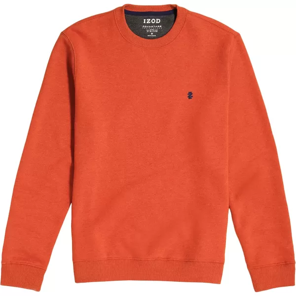 IZOD Men's Big and Tall Advantage Performance Crewneck Fleece Pullover Sweatshirt