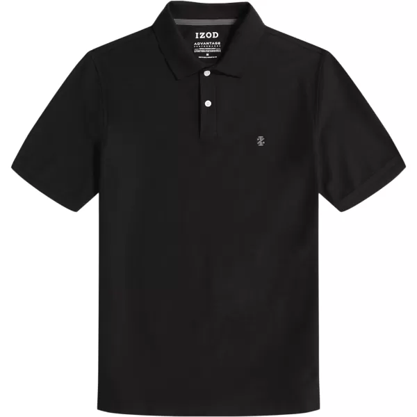 IZOD Men's Big and Tall Advantage Performance Short Sleeve Polo Shirt