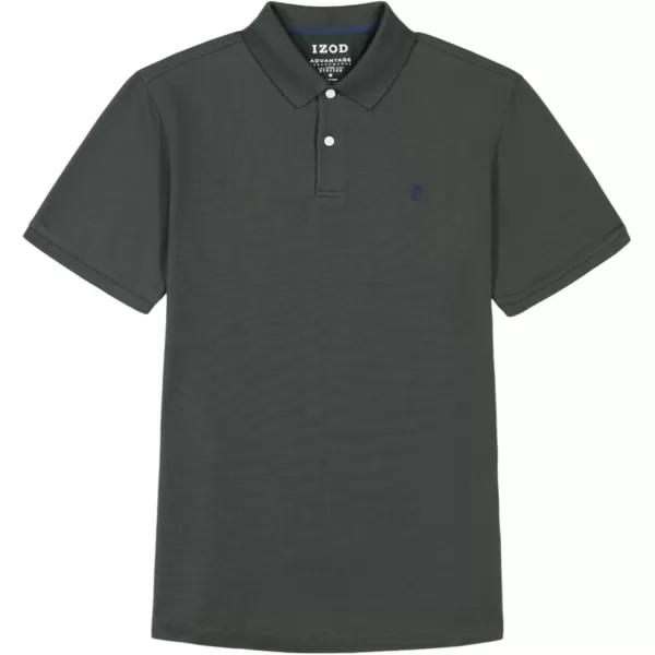 IZOD Men's Big and Tall Advantage Performance Short Sleeve Polo Shirt