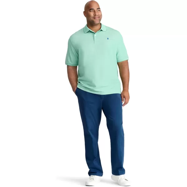 IZOD Men's Big and Tall Advantage Performance Short Sleeve Polo Shirt