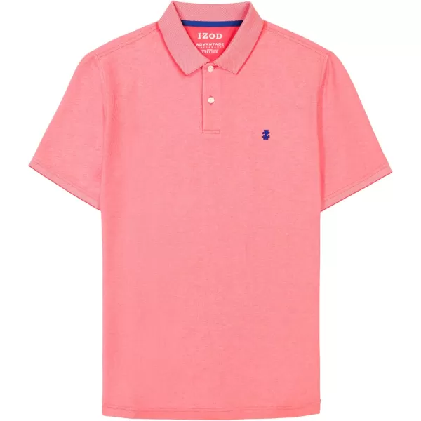 IZOD Men's Big and Tall Advantage Performance Short Sleeve Polo Shirt
