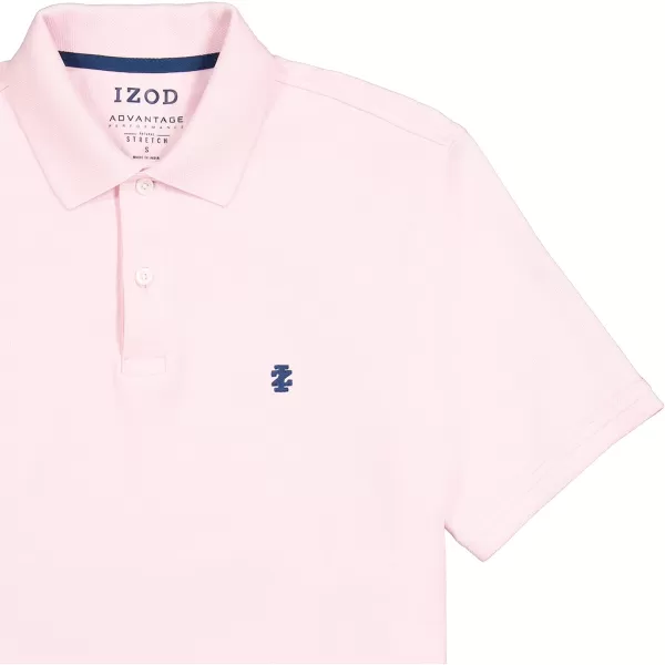 IZOD Men's Big and Tall Advantage Performance Short Sleeve Polo Shirt