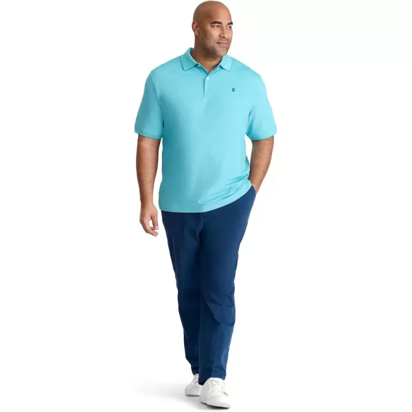 IZOD Men's Big and Tall Advantage Performance Short Sleeve Polo Shirt