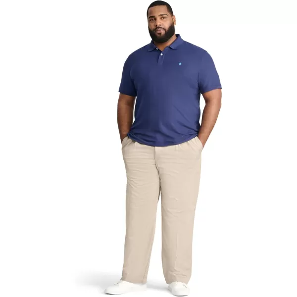 IZOD Men's Big and Tall Advantage Performance Short Sleeve Polo Shirt