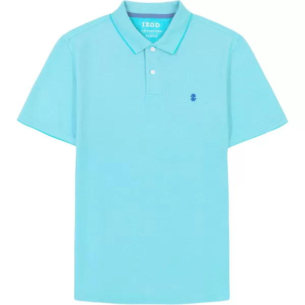 IZOD Men's Big and Tall Advantage Performance Short Sleeve Polo Shirt