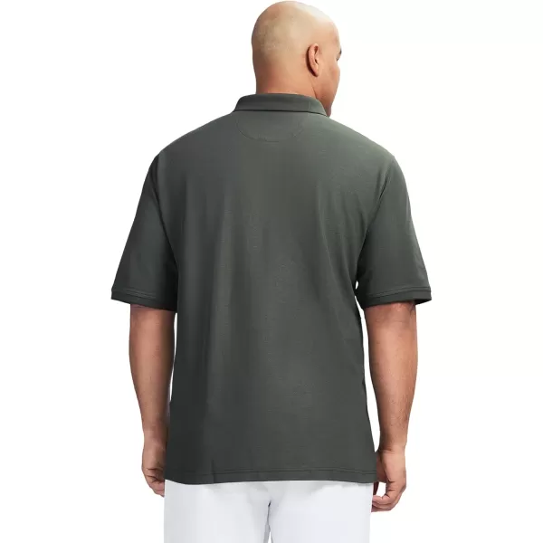 IZOD Men's Big and Tall Advantage Performance Short Sleeve Polo Shirt