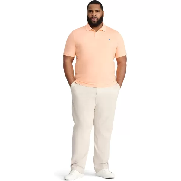 IZOD Men's Big and Tall Advantage Performance Short Sleeve Polo Shirt