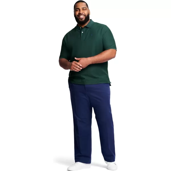 IZOD Men's Big and Tall Advantage Performance Short Sleeve Polo Shirt