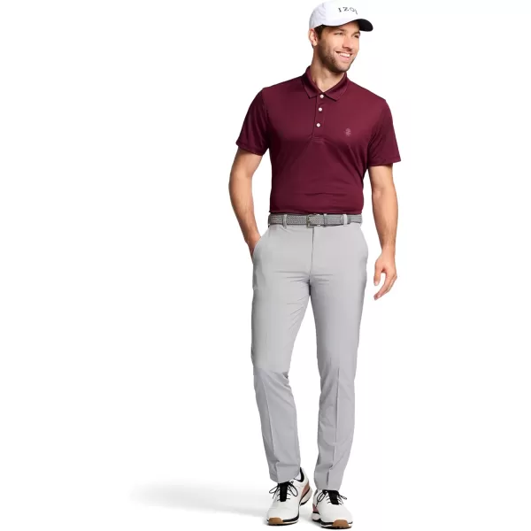 IZOD Men's Golf Swingflex Straight-fit Flat-Front Pants