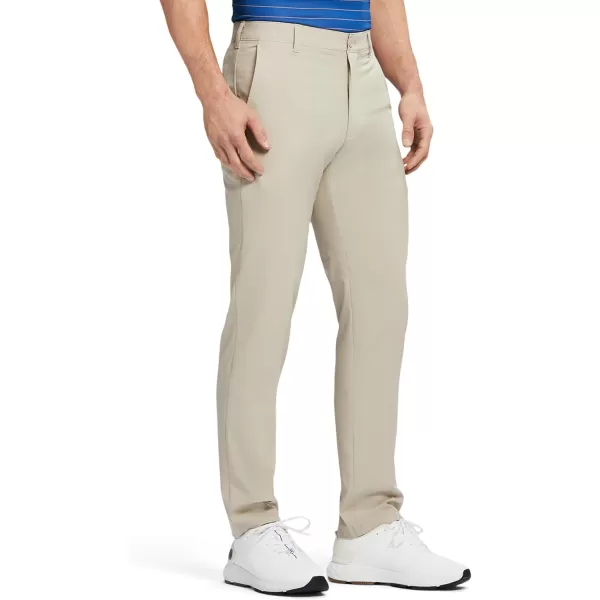 IZOD Men's Golf Swingflex Straight-fit Flat-Front Pants