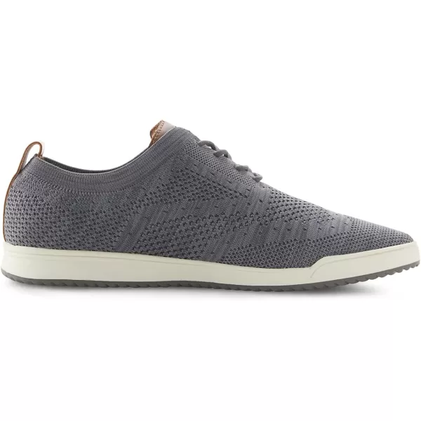 IZOD Men's Grey Breeze Oxford Casual Shoes, Wingtip Memory Foam Canvas Black