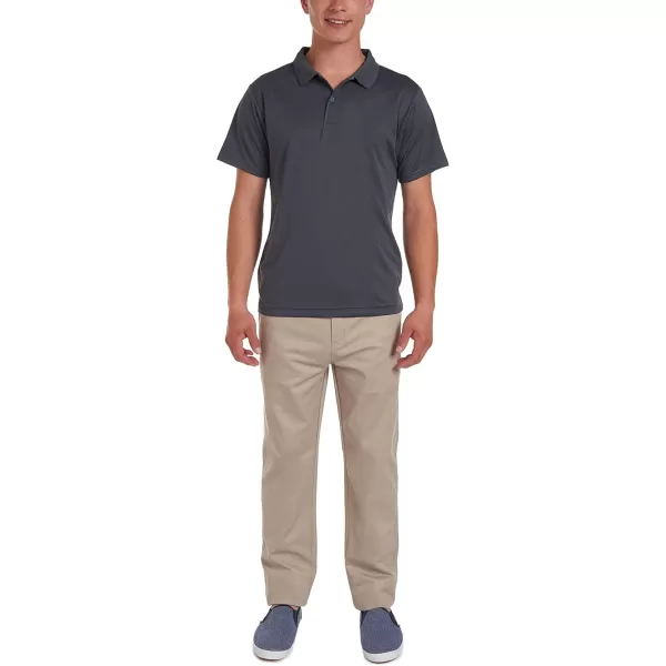 IZOD Men's Short Sleeve Performance Polo Shirt
