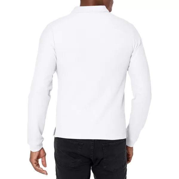 IZOD Uniform Young Men's Long Sleeve Pique Polo