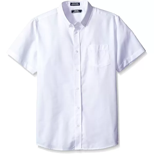 IZOD Uniform Young Men’s Short Sleeve Button-down Oxford Shirt