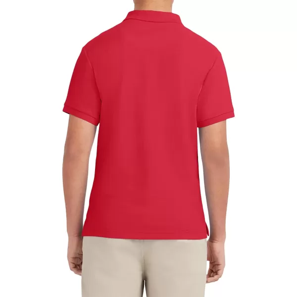 IZOD Uniform Young Men's Short Sleeve Pique Polo