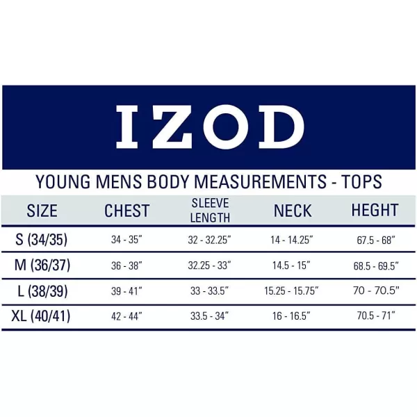 IZOD Uniform Young Men's Short Sleeve Pique Polo