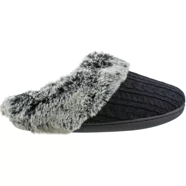 IZOD Women's Memory Foam Slippers, Winter Warm Slip On Scuff Clogs, Women's Size 5 to 12