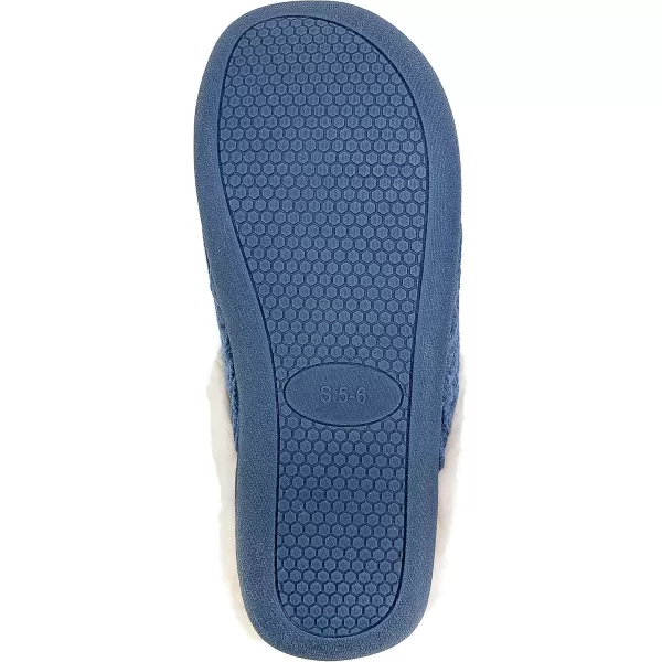 IZOD Women's Memory Foam Slippers, Winter Warm Slip On Scuff Clogs, Women's Size 5 to 12