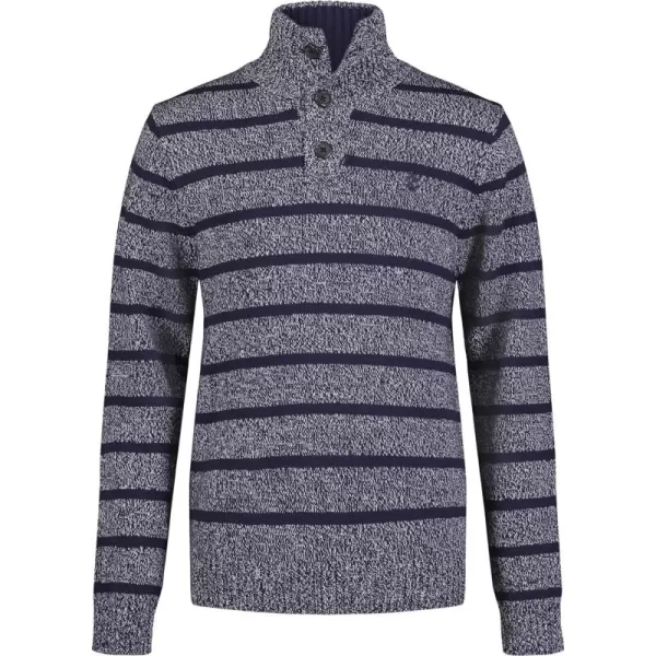 Peacoat Marled Stripe