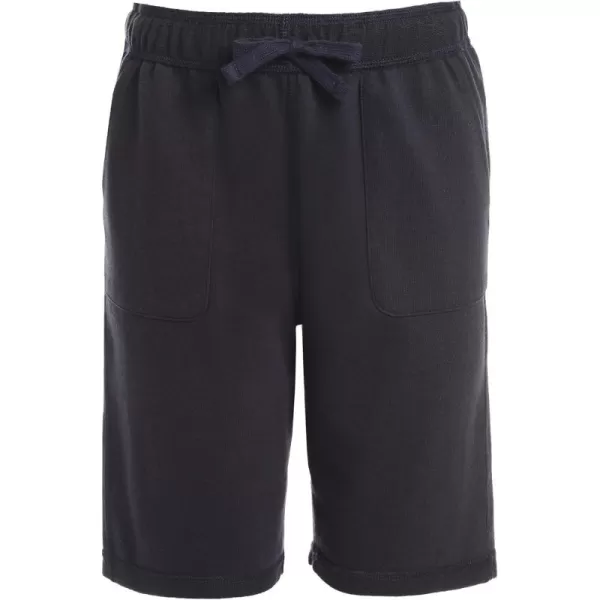 IZOD Boys' School Uniform Sensory-Friendly Knit Short, Soft Fabric with Elastic Waist, Tagless, Flattened Seams &amp; Pockets
