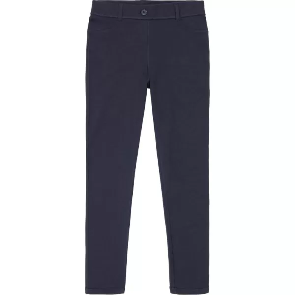 IZOD Girls' School Uniform Sensory-Friendly Jegging, Soft Fabric with Flattened Seams, Tagless