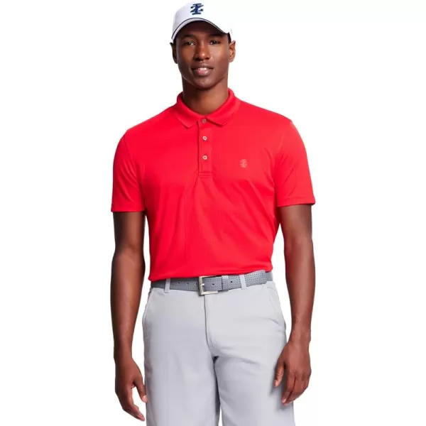 IZOD Men's Big &amp; Tall Performance Golf Grid Polo