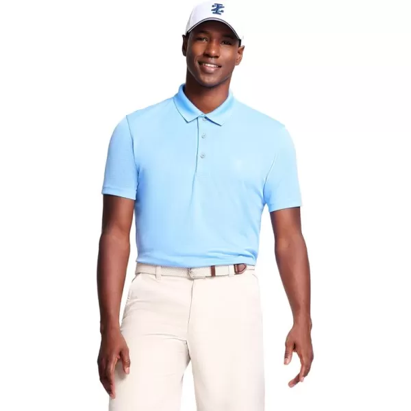 IZOD Men's Big &amp; Tall Performance Golf Grid Polo