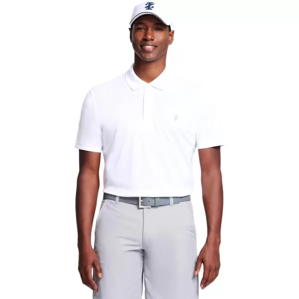 IZOD Men's Big &amp; Tall Performance Golf Grid Polo