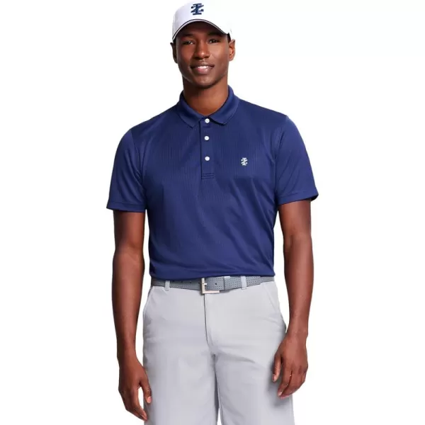 IZOD Men's Big &amp; Tall Performance Golf Grid Polo