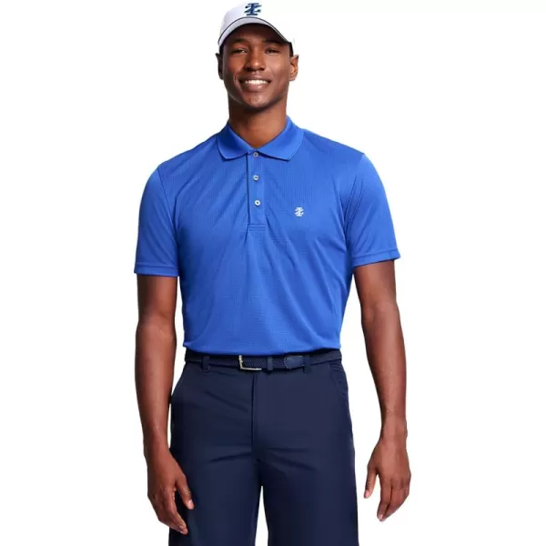 IZOD Men's Big &amp; Tall Performance Golf Grid Polo