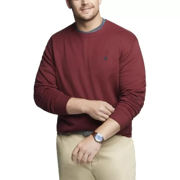 IZOD Men's Big and Tall Advantage Performance Crewneck Fleece Pullover Sweatshirt