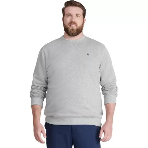 IZOD Men's Big and Tall Advantage Performance Crewneck Fleece Pullover Sweatshirt
