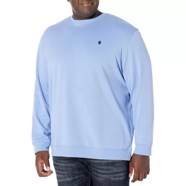 IZOD Men's Big and Tall Advantage Performance Crewneck Fleece Pullover Sweatshirt
