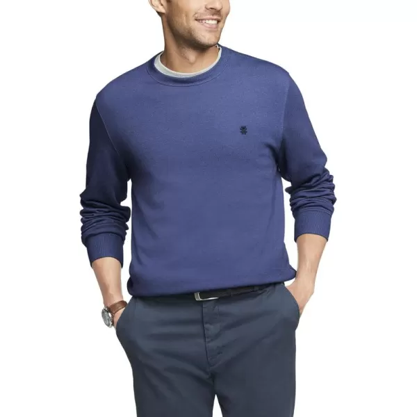 IZOD Men's Big and Tall Advantage Performance Crewneck Fleece Pullover Sweatshirt