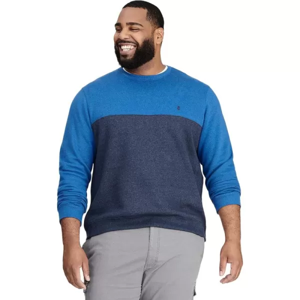 IZOD Men's Big and Tall Advantage Performance Crewneck Fleece Pullover Sweatshirt