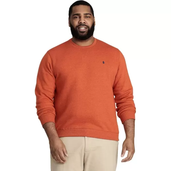 IZOD Men's Big and Tall Advantage Performance Crewneck Fleece Pullover Sweatshirt