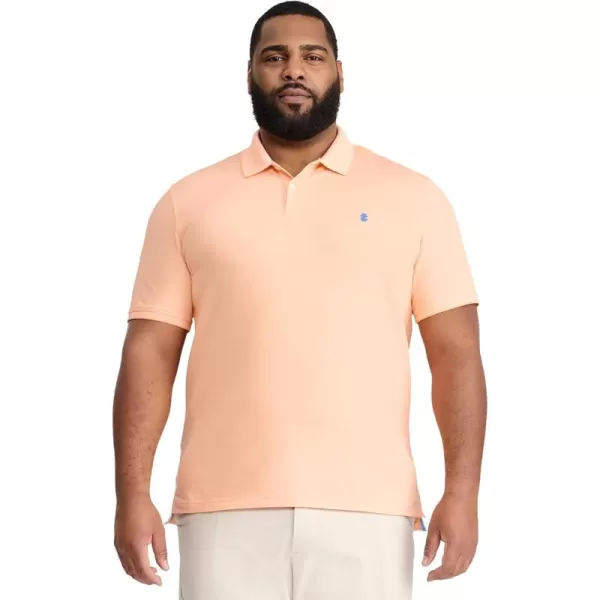 IZOD Men's Big and Tall Advantage Performance Short Sleeve Polo Shirt