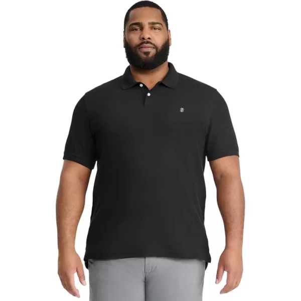 IZOD Men's Big and Tall Advantage Performance Short Sleeve Polo Shirt