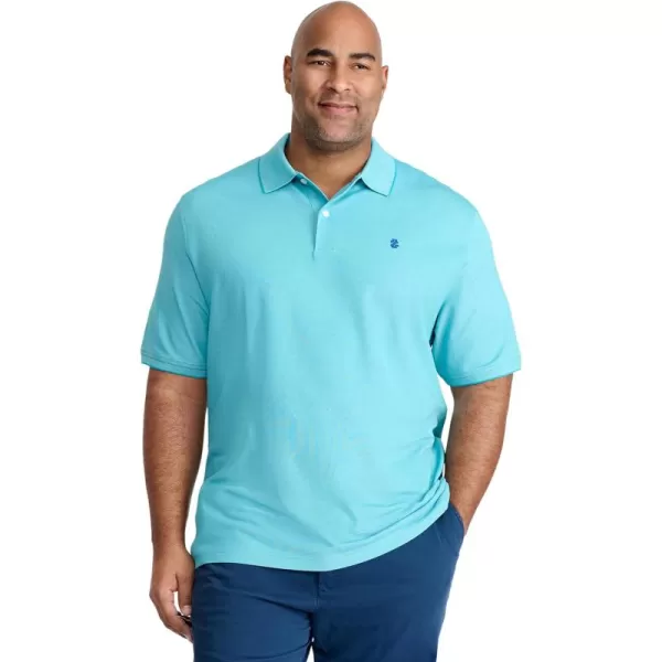 IZOD Men's Big and Tall Advantage Performance Short Sleeve Polo Shirt
