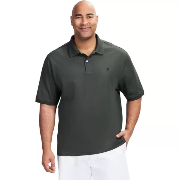 IZOD Men's Big and Tall Advantage Performance Short Sleeve Polo Shirt
