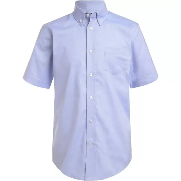 IZOD Uniform Young Men’s Short Sleeve Button-down Oxford Shirt