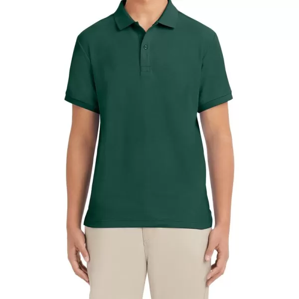 IZOD Uniform Young Men's Short Sleeve Pique Polo