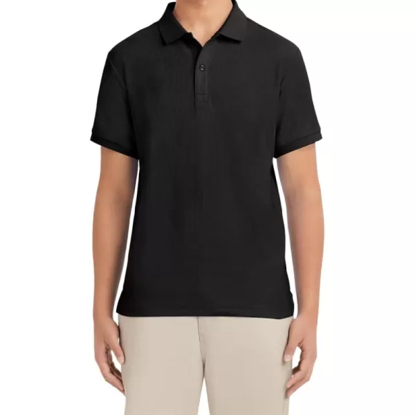 IZOD Uniform Young Men's Short Sleeve Pique Polo