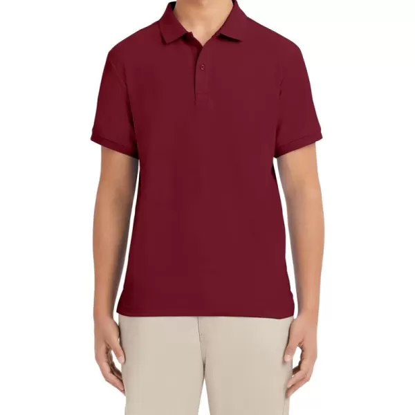 IZOD Uniform Young Men's Short Sleeve Pique Polo
