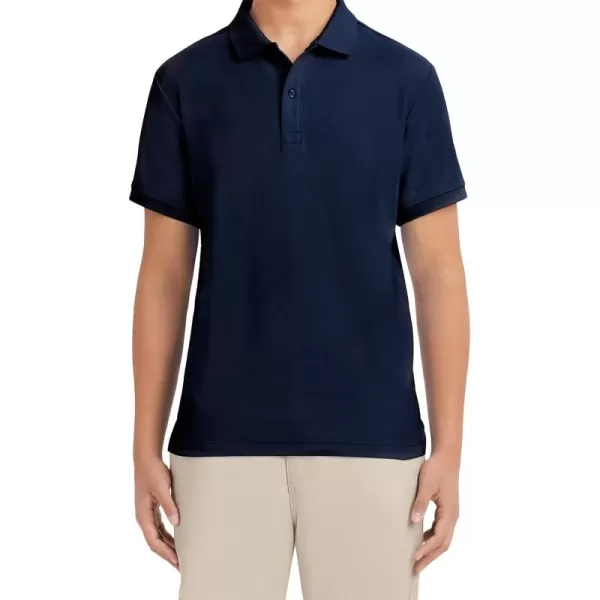 IZOD Uniform Young Men's Short Sleeve Pique Polo