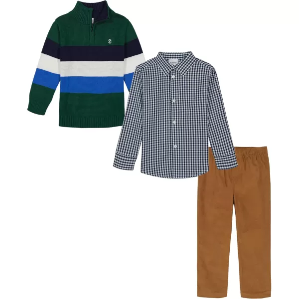 IZOD Boys' 3-piece Sweater, Dress Shirt, and Pants Set
